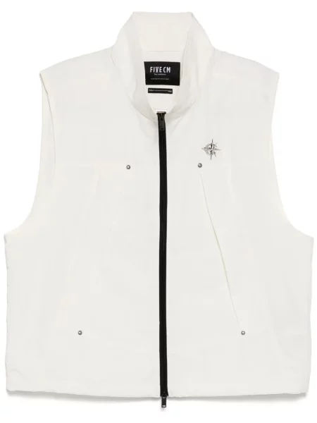 Vestă Five Cm cu tepi alb