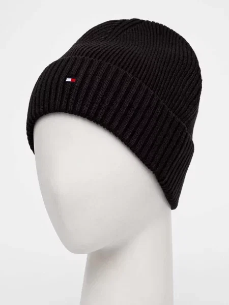Tommy Hilfiger Čiapka Flag čierna