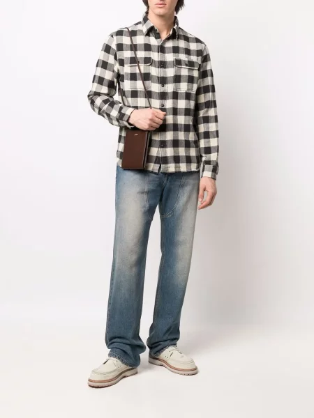 Pledinė ilgas marškiniai Ralph Lauren Rrl juoda
