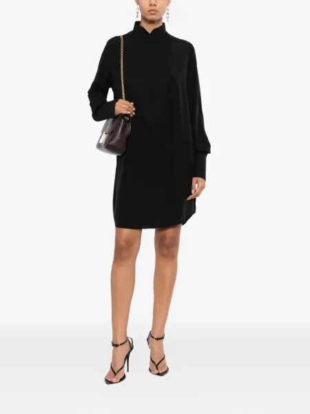 Rochie tip cămașă Tom Ford negru