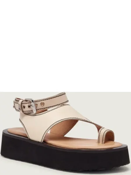 Patrizia Pepe De piele sandale bej