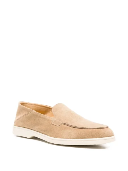 Pantofi loafer Doucal's din piele de căprioară
