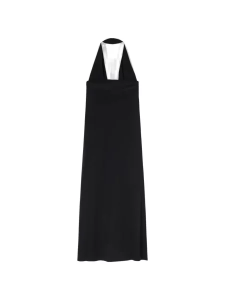Rochie maxi Retori drapată negru