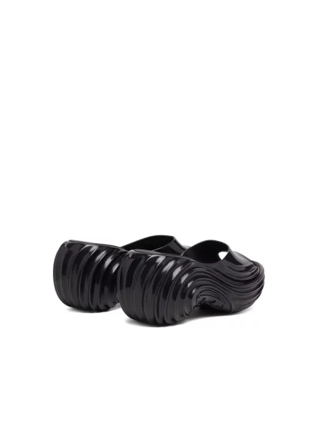 Sandale Diesel cu platformă negru