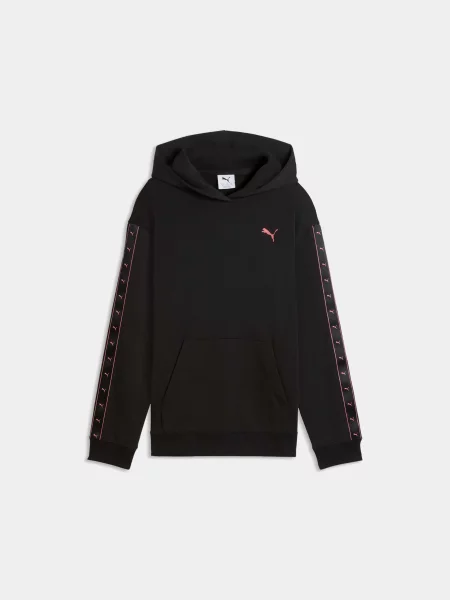 Дитяче Худі PUMA Ess Tape Relaxed Hoodie комбінований верх чорний