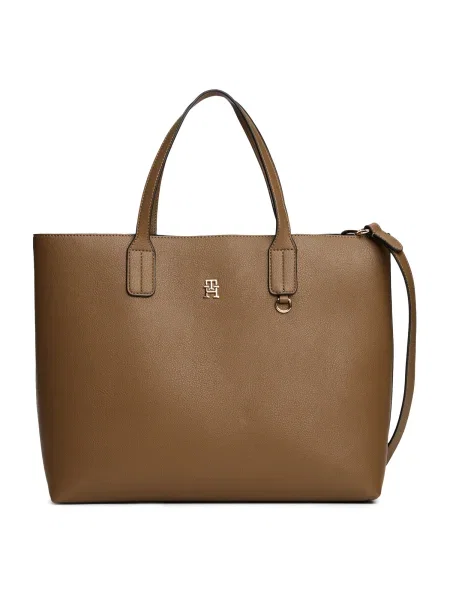 TOMMY HILFIGER Shopper torba kaki smeđa
