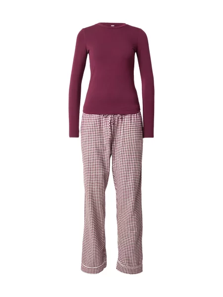 Hunkemöller Pyžamo cyclam bílá