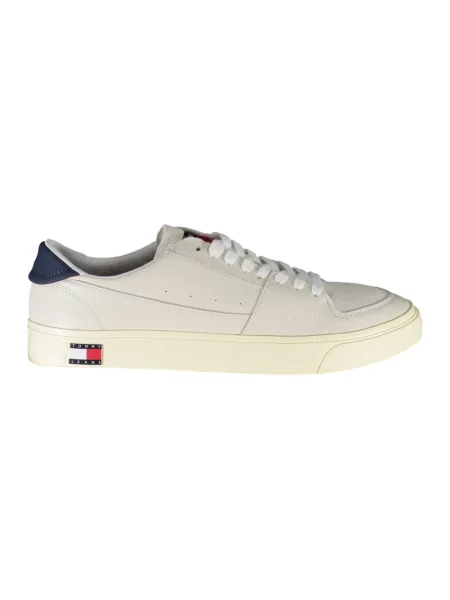 Trampki Tommy Jeans skórzane białe