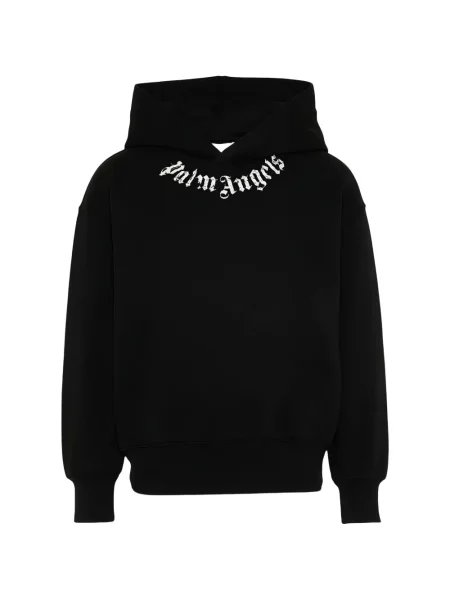 Bluza z kapturem dziecięca Palm Angels czarna