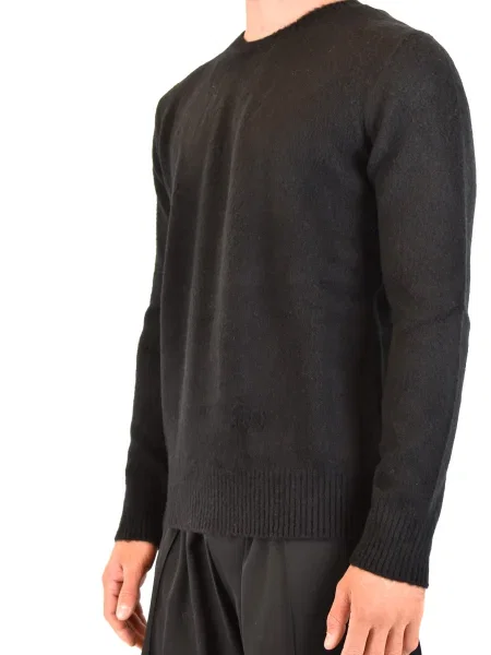 Vuneni džemper Dondup crna