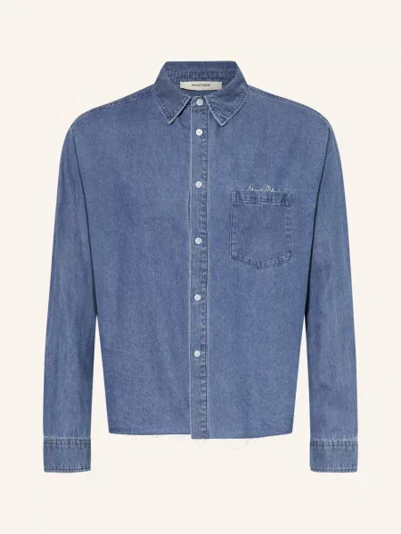 About:Blank Džínová Košile Comfort Fit modrá