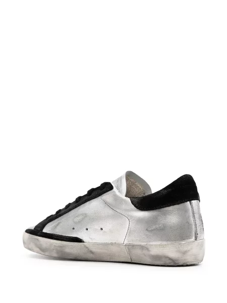 Sneakersy Golden Goose skórzane złote