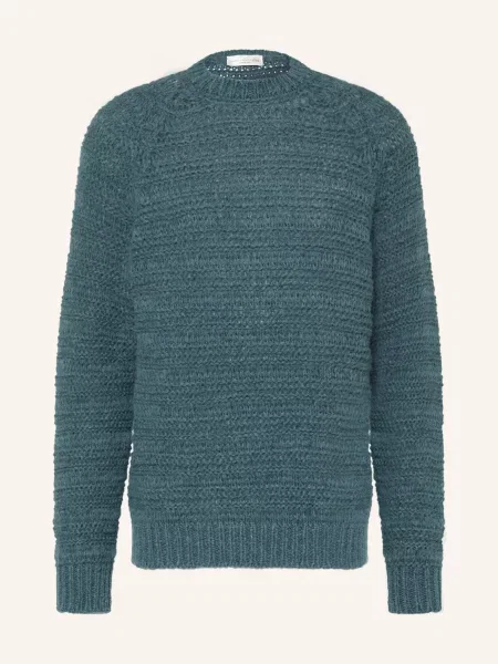 Roberto Collina Sweter Girocollo Z Alpaki blau