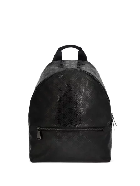 Ruksak Roberto Cavalli sa zmijskim uzorkom crna