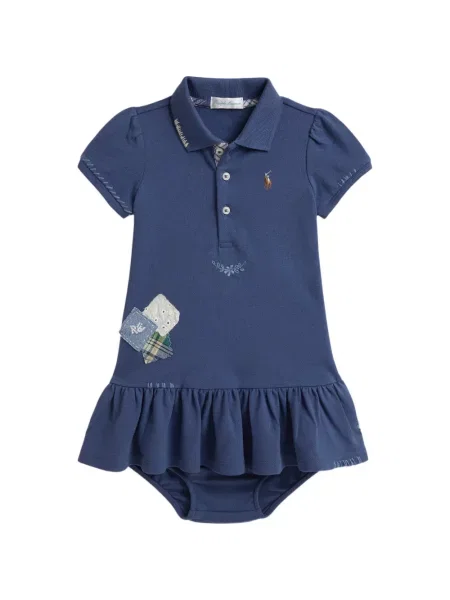 Dětské šaty Polo Ralph Lauren modré