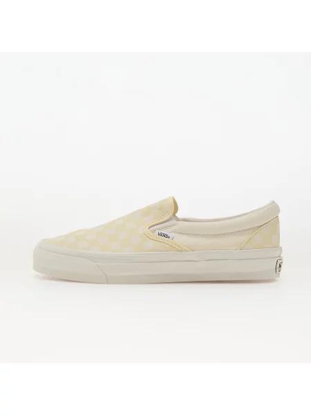 Sneakers Vans LX Classic Slip-On 98 Checkerboard Yellow Dust EUR 38 rumena