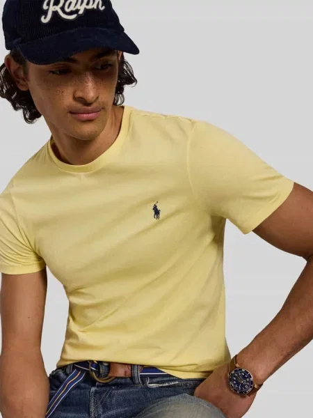 Polo Ralph Lauren T-shirt basic żółta