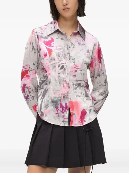 Cămașă Karl Lagerfeld Jeans gri