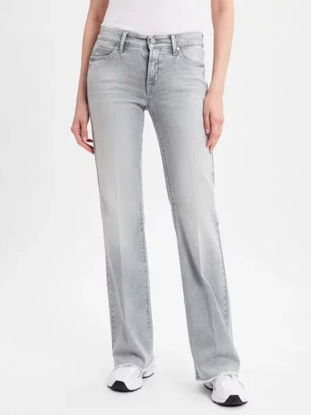 Cambio Dżinsy bootcut Paryż Kobiety jednolity 42 szary