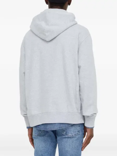 Pulover Levi's® cu autograf cu cordon cu 5 buzunare alb