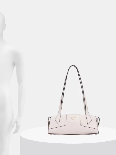 Кожаная сумка-багет Guess