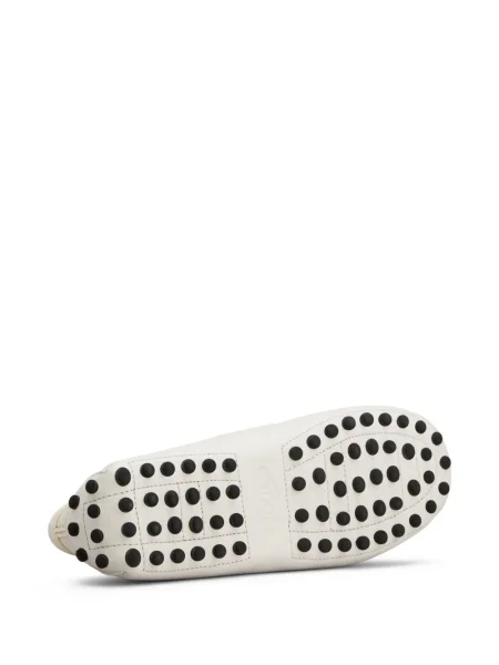 Pantofi loafer Tod's din piele alb