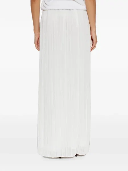 Fusta maxi Fabiana Filippi alb