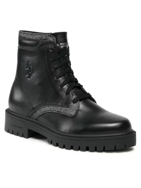 Polo majica Us Polo Assn crna