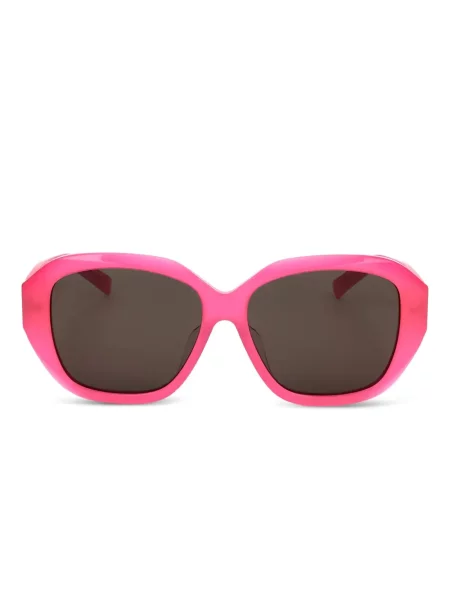Okulary kwadratowe Givenchy Eyewear różowe