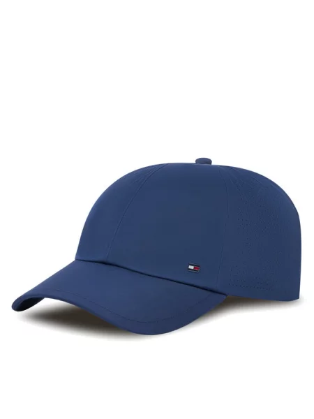 Kepurė su snapeliu Tommy Hilfiger Corp Perforated 6 Panel Tamsiai mėlyna