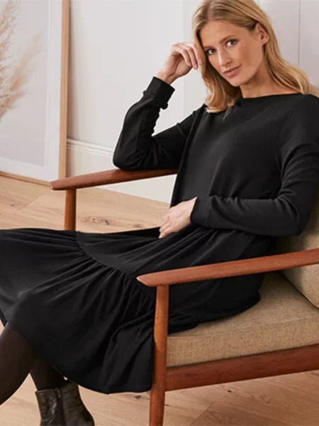 Tchibo Сукня міді чорний