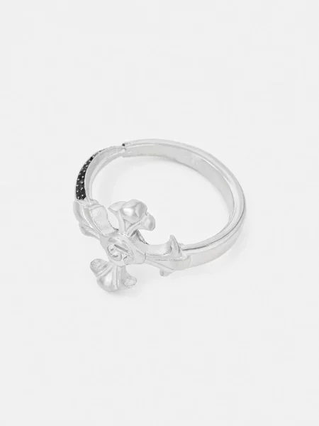 Prstan Guess REBEL KNIGHT srebrna