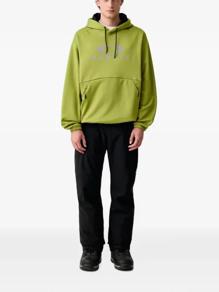 Hanorac cu glugă Oakley cu imagine cu cordon verde