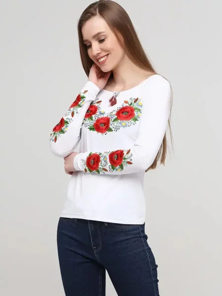 Вишита сорочка Melanika білий