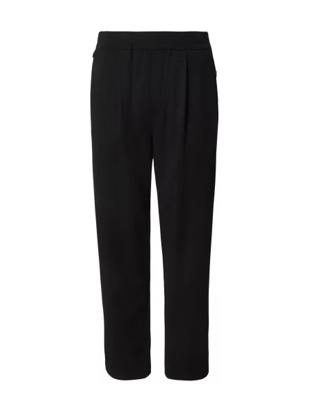 DAN FOX APPAREL Pantaloni Bent' negru