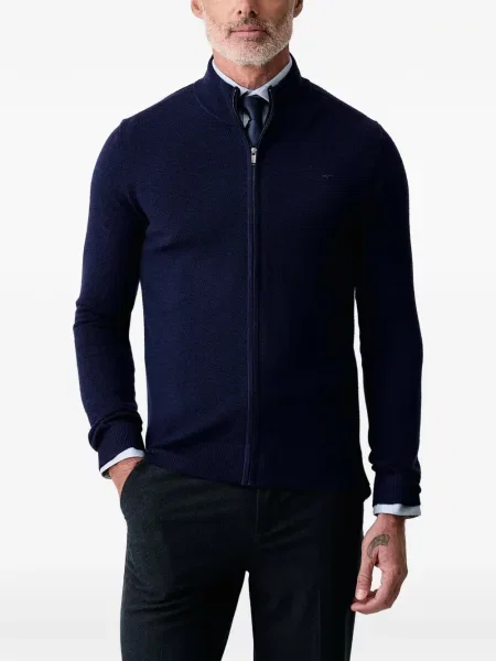 Cardigan Trussardi tricotate albastru