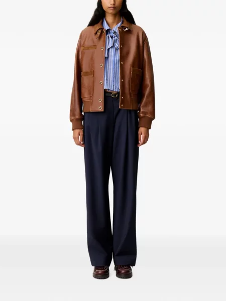 Pantaloni Claudie Pierlot albastru