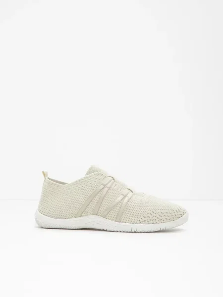 Buty barefoot z elastyczną podeszwą beżowe