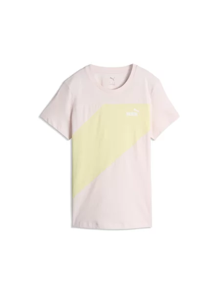 Koszulka PUMA POWER Odzież S różowy