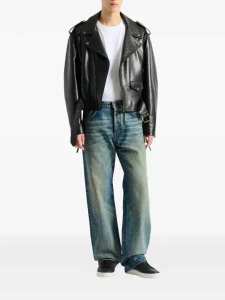 Blugi cu picior larg Balmain albastru