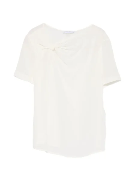 Top Patrizia Pepe scurt alb