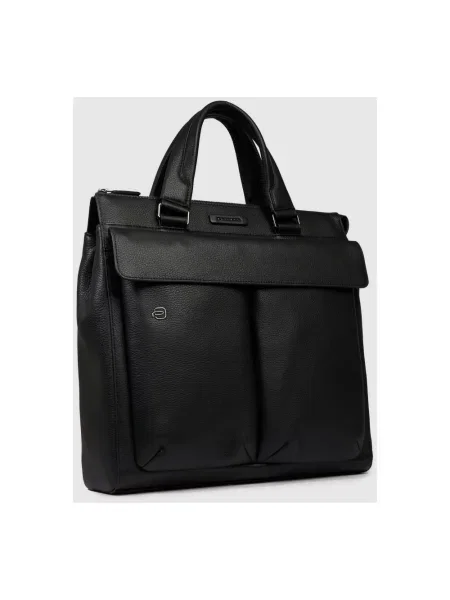 Torba na laptopa Piquadro czarna