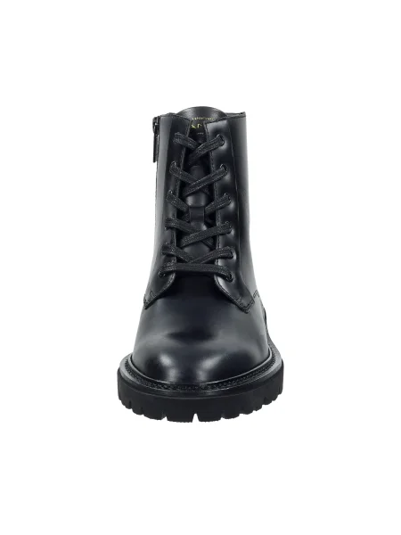 Gant cizme de piele Ivyhill cu plat negru