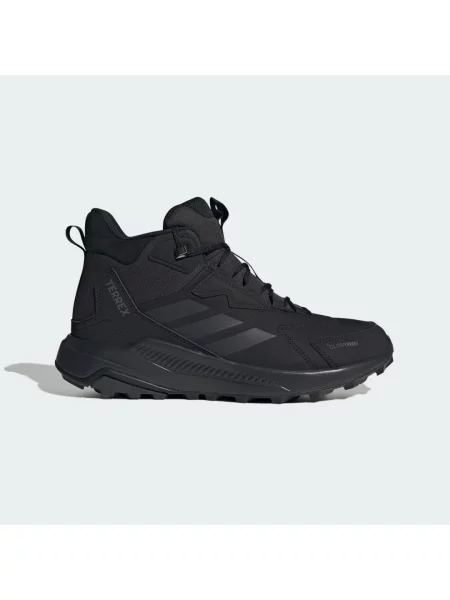 Turistické boty Terrex Anylander Leather Mid Climaproof černé