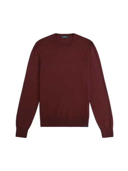 Sweter Fay wełniany czerwony