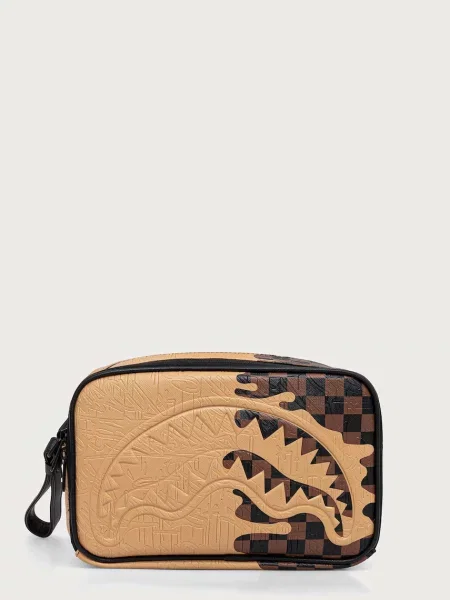 Pungă cosmetică Sprayground maro