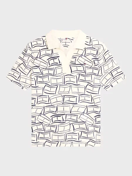Поло Tommy Hilfiger біле
