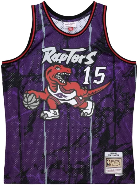 Vestă Mitchell & Ness din jerseu violet