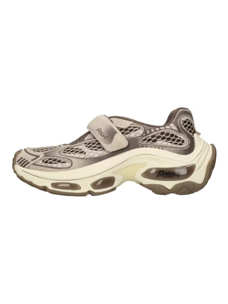 Sneakersy Ash zamszowe wsuwane beżowe