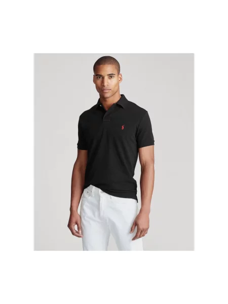 Polo Ralph Lauren polo gładki czarny